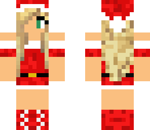 chrismas girl edit