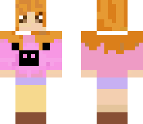 pig styled girl