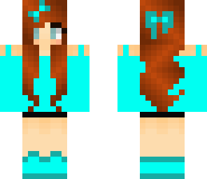 cute blue girl