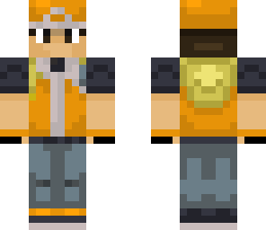 pokemon trainer red-orange