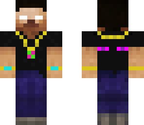 herobrine with bling