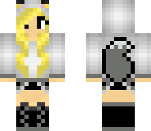 blond fox girl