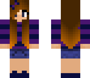 pink and purple girl