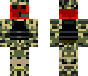 red slime army cadet