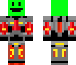 slime on robot