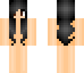 black hair skinbase