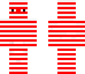striped man