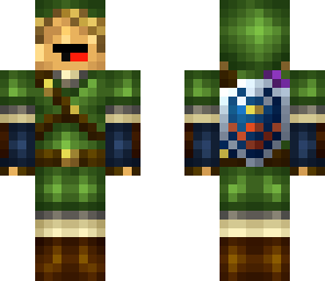 derry dressed as link