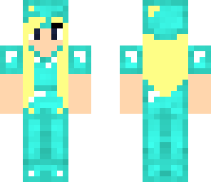 diamond armor girl