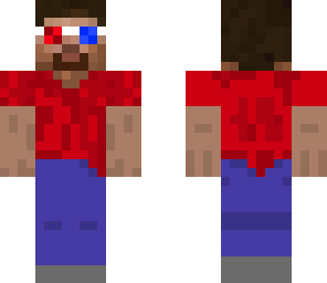 red 3-d steve