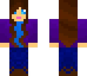 blue girl