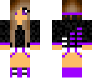 purple girl