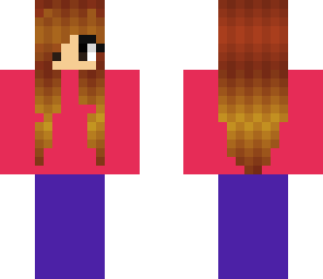 girl with red shirt