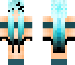icy hair girl