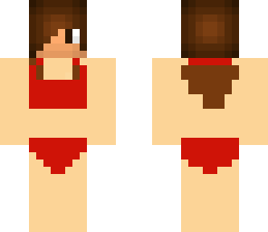 man wearing bikini