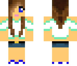 blue n white **** chick