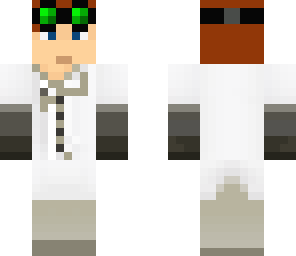 sientist with x-ray glasses