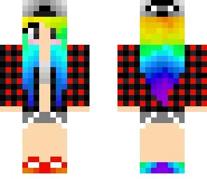 rainbow girl