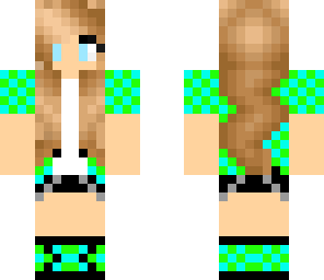 checkered girl