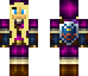 girl purple link