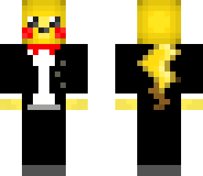 pikachu in a suit