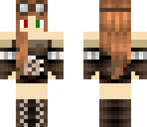 different colored eyed steampunk