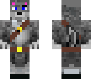 warrior wolf with brow