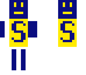 blue and yellow