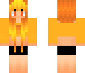 flame girl