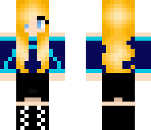 blue girl