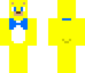 yellow bear bow tie