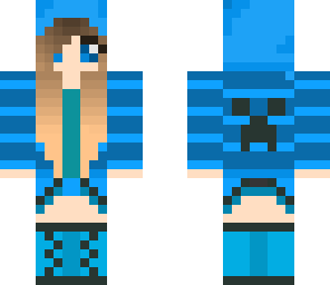 cute creeper girl edited