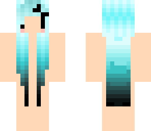teal hair base
