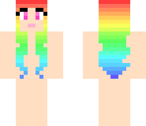 rainbow hair base