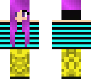 gold pants girl