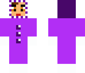 purple snow outfit