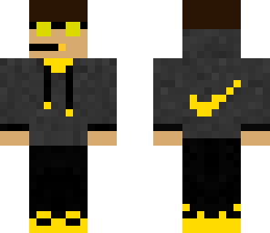 golden hoodie dude with golden sunglasses