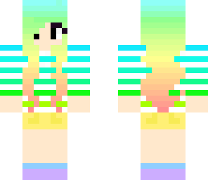colorful girl