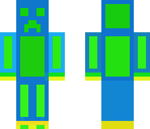 green n blue