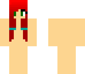 red hair skin base