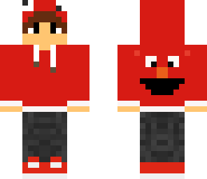 elmo boy hoodie