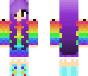 rainbow girl