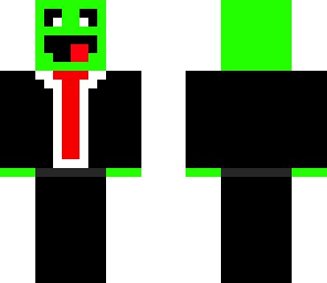 frog in black tux