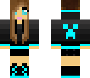 blue creeper girl