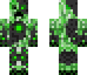 green robot creeper
