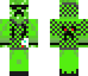 creeper in a hoddie 