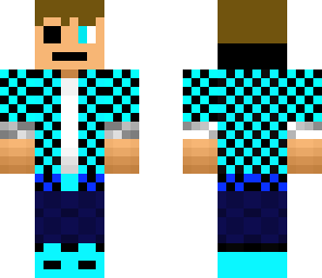 blue hoodie boy