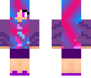 purple swirl girl lol xd