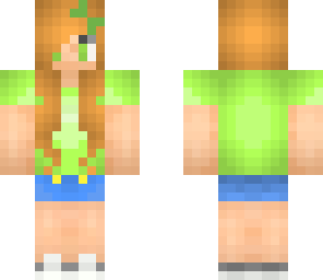 green girl