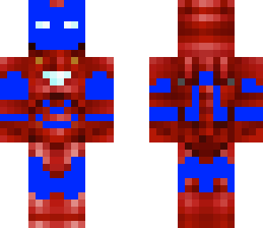 blue iron man